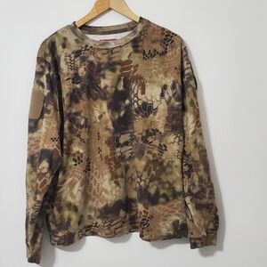 Kryptek Camouflage Long Sleeve Shirt Large